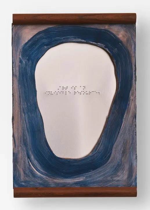 Art is an invisible resource, 2025, 37x25,5 cm, Image rights ADAGP, 2025 Cecilia Andrews