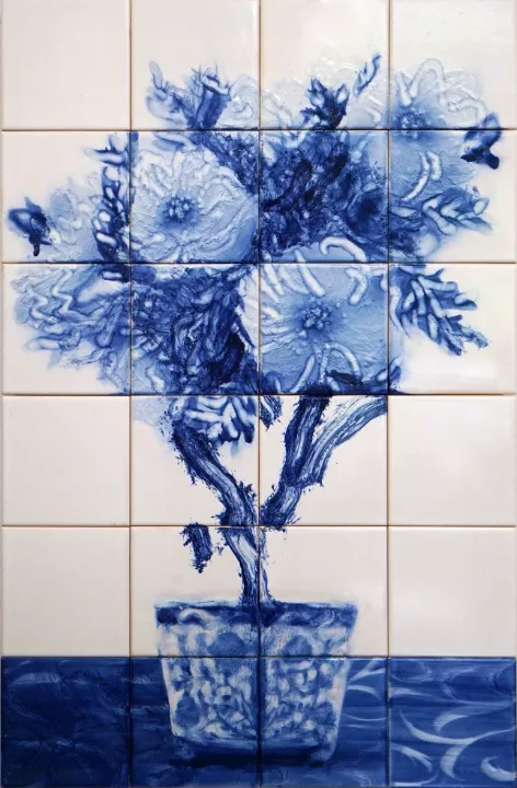 橋本悠希 アズレージョ、アズレージョと綿布のバリエーション 2025